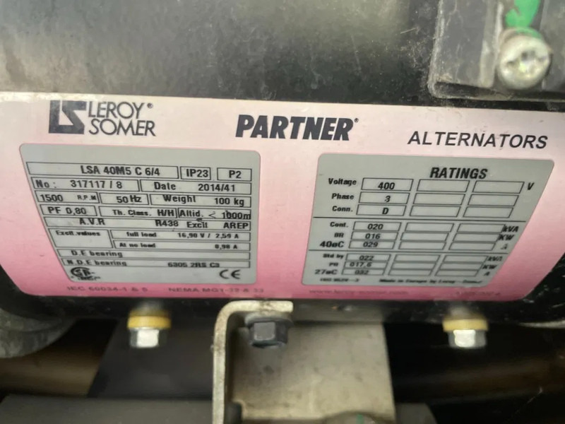 Áramfejlesztő Atlas-Copco QAS 20 Kubota mobiele 20 kVA Silent Rental generatorrset Stage 3A: 13 kép.