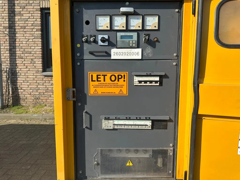Áramfejlesztő Atlas-Copco QAS 60 Perkins Leroy Somer 60 kVA Silent Rental generatorset: 5 kép.