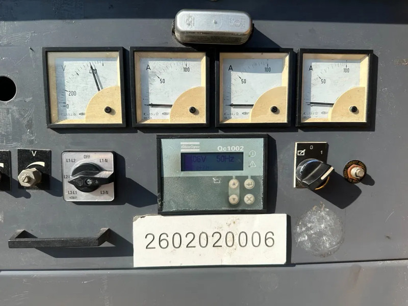 Áramfejlesztő Atlas-Copco QAS 60 Perkins Leroy Somer 60 kVA Silent Rental generatorset: 9 kép.