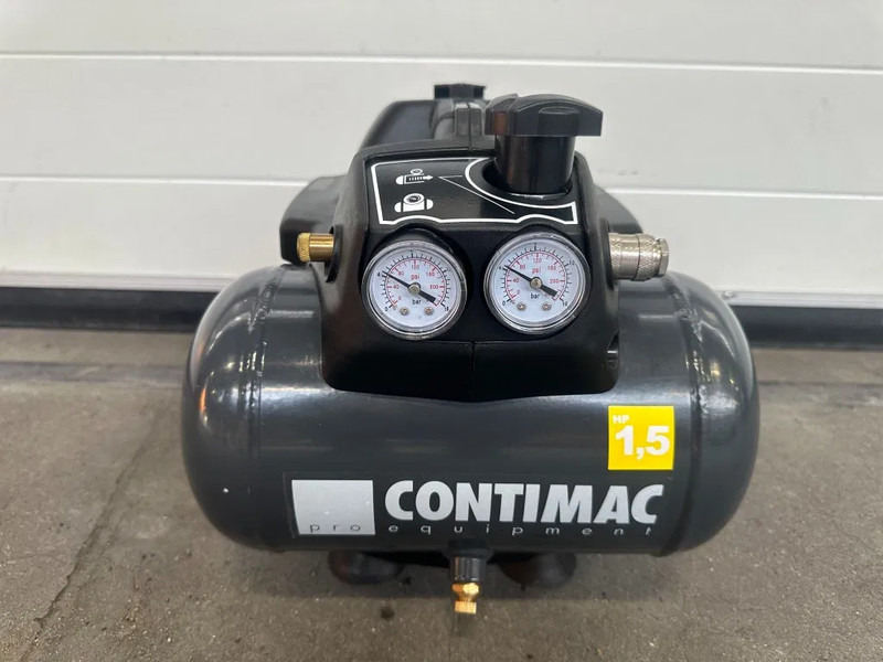 COMPRESSOR Contimac CM 200/8/6 WOL 1.5 PK 150 L / min 8 Bar Olievrije Zuigercompressor Portable - Légkompresszor: 1 kép. COMPRESSOR Contimac CM 200/8/6 WOL 1.5 PK 150 L / min 8 Bar Olievrije Zuigercompressor Portable - Légkompresszor: 1 kép.