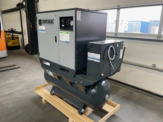 Contimac Contimac Silent 705/270 met Droger. zuigercompressor, 5,5 PK, 650 L/min. 10 Bar - Légkompresszor: 4 kép. Contimac Contimac Silent 705/270 met Droger. zuigercompressor, 5,5 PK, 650 L/min. 10 Bar - Légkompresszor: 4 kép.