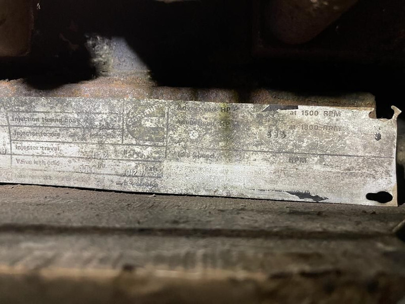 Áramfejlesztő Cummins KTTA 19 C Dieselmotor in container 585 PK: 6 kép.