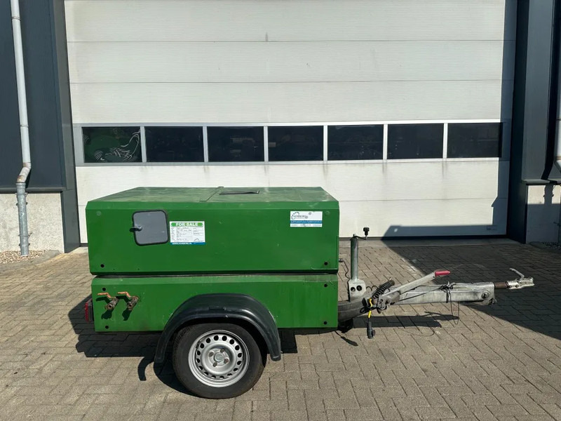 Deutz F2M 1011 Mobiele Diesel Compressor 2.5 m3 / min 22 kW 7 Bar Aanhanger - Légkompresszor: 1 kép. Deutz F2M 1011 Mobiele Diesel Compressor 2.5 m3 / min 22 kW 7 Bar Aanhanger - Légkompresszor: 1 kép.