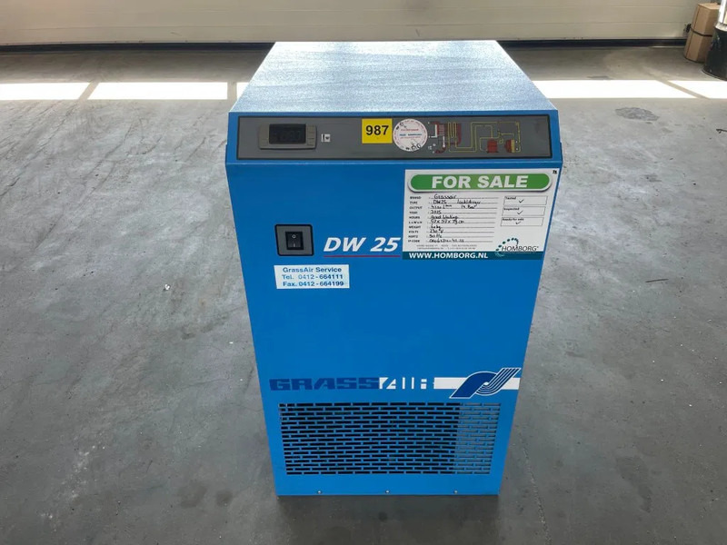 Grassair DW 25 luchtdroger 4.100 L/min. 14 Bar - Légkompresszor: 3 kép. Grassair DW 25 luchtdroger 4.100 L/min. 14 Bar - Légkompresszor: 3 kép.