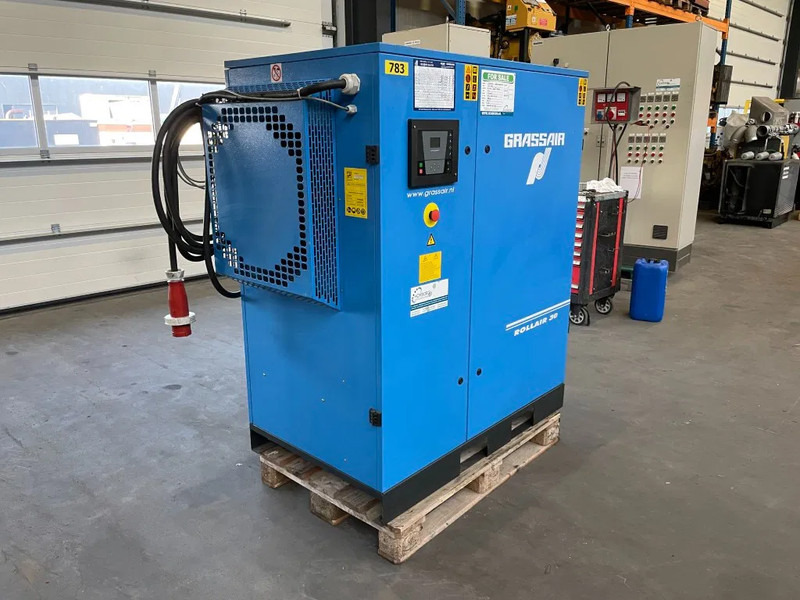 Grassair RLR30B G10 elektrische schroefcompressor 22 KW, 3.000L/min. 10Bar - Légkompresszor: 4 kép. Grassair RLR30B G10 elektrische schroefcompressor 22 KW, 3.000L/min. 10Bar - Légkompresszor: 4 kép.