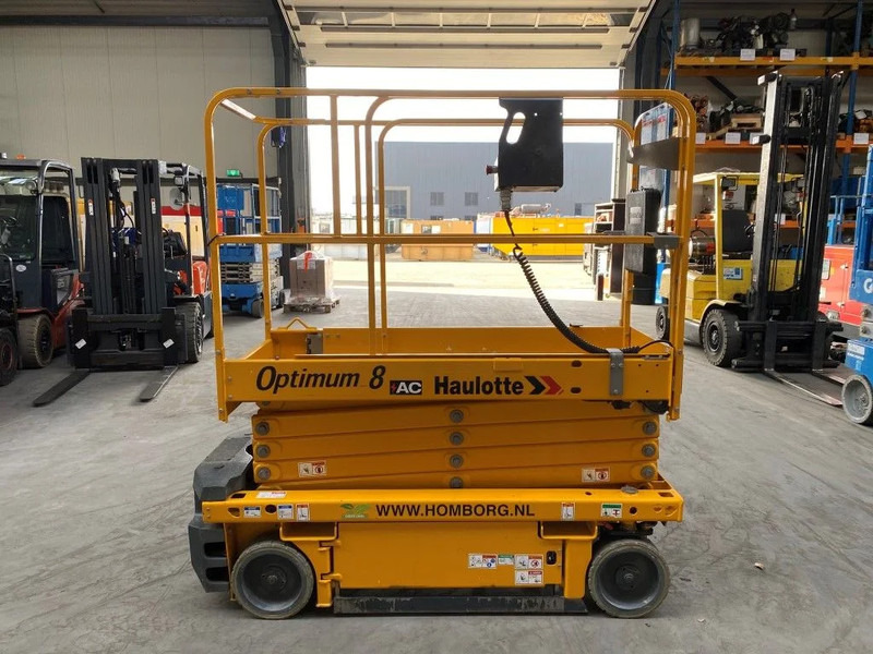 Ollós emelő Haulotte Optimum 8 Elektrische Schaarhoogwerker 7.8 meter werkhoogte als nieuw ! 28 uur !: 13 kép.