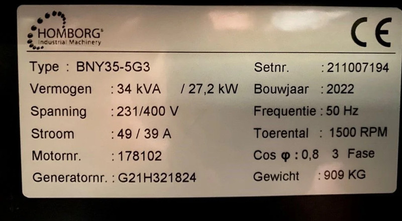 Himoinsa Yanmar Stamford 35 kVA Supersilent Generatorset Nieuw ! - Áramfejlesztő: 4 kép. Himoinsa Yanmar Stamford 35 kVA Supersilent Generatorset Nieuw ! - Áramfejlesztő: 4 kép.