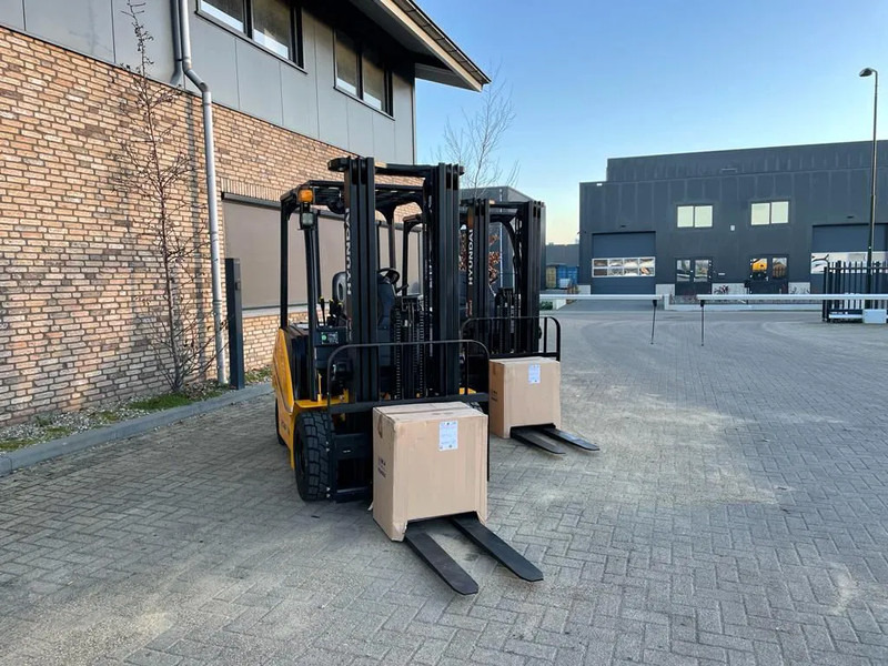 Új Elektromos targonca Hyundai 25B-7A 2.5 ton Triplex Freelift Sideshift Elektra Heftruck Nieuw: 8 kép.
