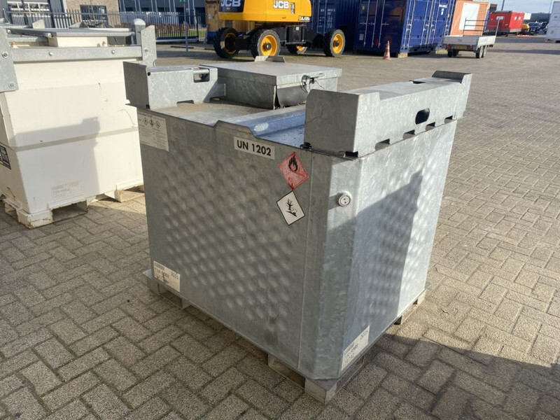 IBC Rietberg 1000 liter IBC Dieseltank Gegalvaniseerd - Tároló tartály: 4 kép. IBC Rietberg 1000 liter IBC Dieseltank Gegalvaniseerd - Tároló tartály: 4 kép.