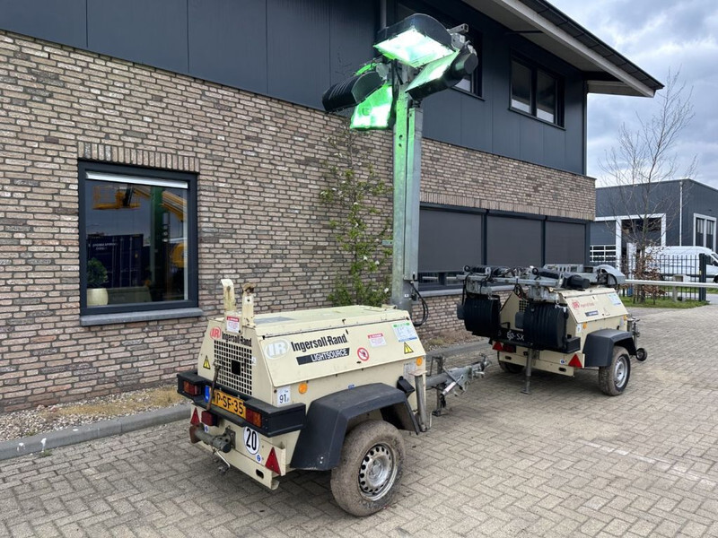 Ingersoll Rand LT6K Kubota 6 kVA Mobiele Lichtmast Aggregaat Light Tower - Világító állvány: 2 kép. Ingersoll Rand LT6K Kubota 6 kVA Mobiele Lichtmast Aggregaat Light Tower - Világító állvány: 2 kép.