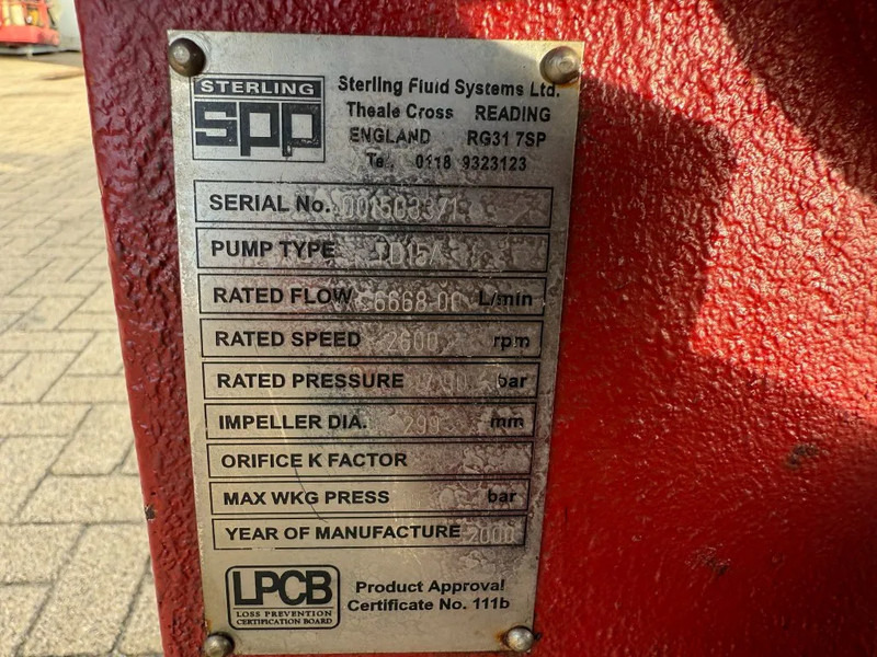 Iveco 8061 SPP 400 m3 / h 16 bar Diesel Waterpompset Waterpump - Vízszivattyú: 3 kép. Iveco 8061 SPP 400 m3 / h 16 bar Diesel Waterpompset Waterpump - Vízszivattyú: 3 kép.