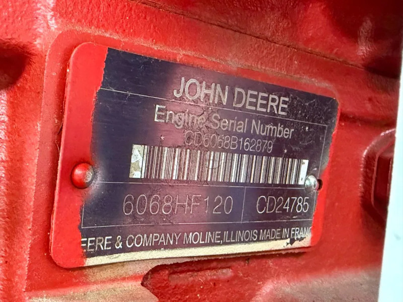 John Deere 6068 HF 120 6 cilinder Diesel Motor 240 PK - Motor - Anyagmozgató gép: 3 kép. John Deere 6068 HF 120 6 cilinder Diesel Motor 240 PK - Motor - Anyagmozgató gép: 3 kép.