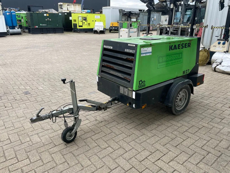 Kaeser M27 Kubota 2,7 m3 / min 7 Bar 18 kW Mobiele Silent Diesel Compressor - Légkompresszor: 5 kép. Kaeser M27 Kubota 2,7 m3 / min 7 Bar 18 kW Mobiele Silent Diesel Compressor - Légkompresszor: 5 kép.