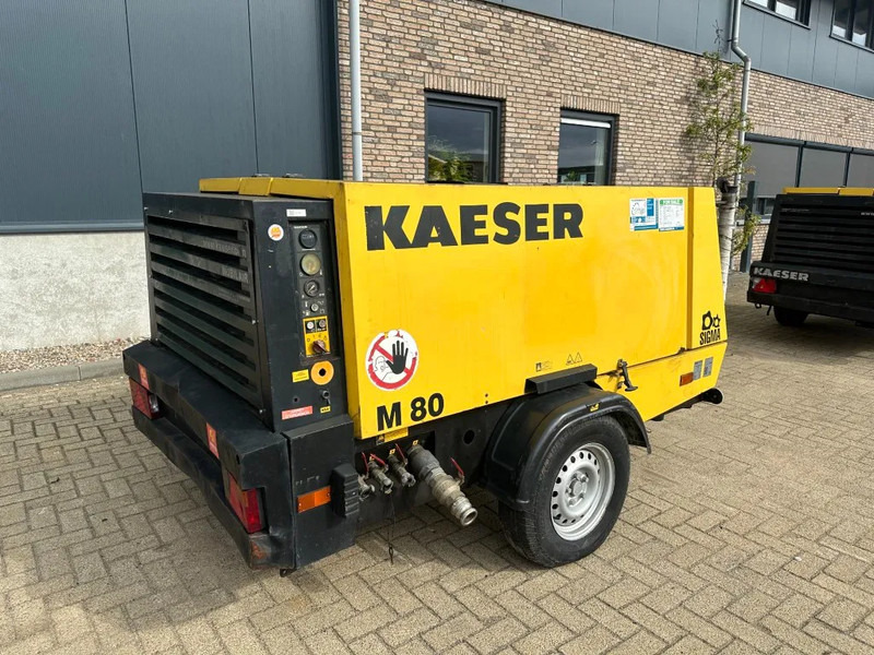 Légkompresszor Kaeser M80 Kubota 8.1 m3 / min 7 Bar 55 kW Mobiele Silent Diesel Compressor: 16 kép.
