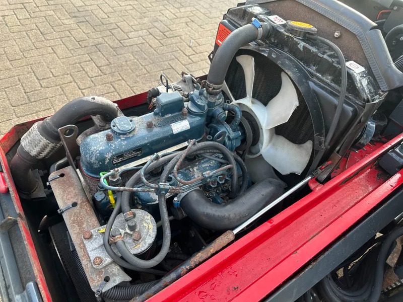 Hordozható targonca Moffett M4 20.1 Kubota Diesel Kooiaap 2 ton Sideshift Positioner Meeneemheftruck: 11 kép.