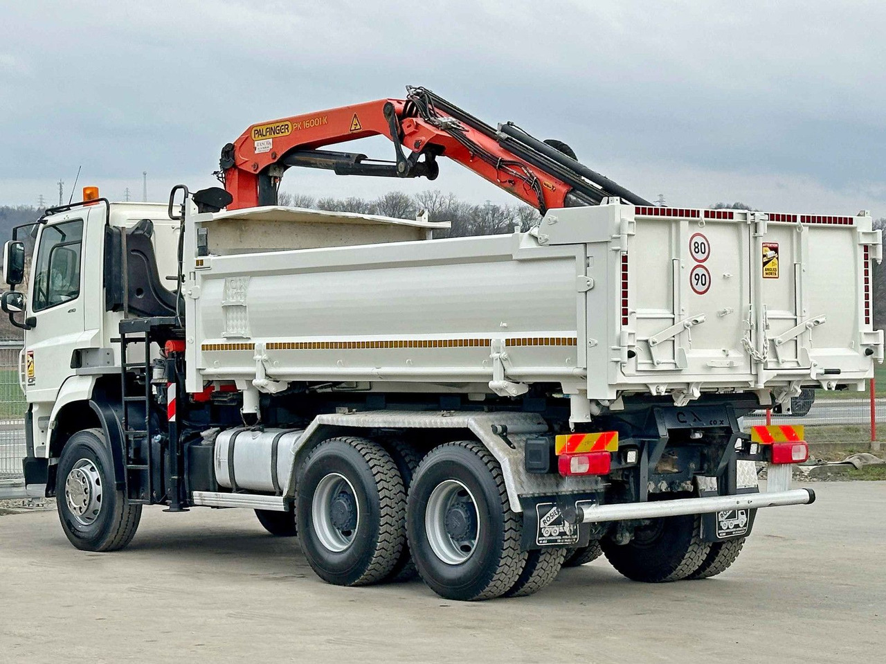 DAF CF 410 * Kipper 4,90 m + PK 16001 - K B * 6x4 lízing DAF CF 410 * Kipper 4,90 m + PK 16001 - K B * 6x4: 6 kép.
