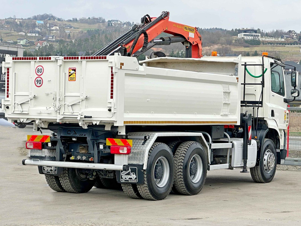 DAF CF 410 * Kipper 4,90 m + PK 16001 - K B * 6x4 lízing DAF CF 410 * Kipper 4,90 m + PK 16001 - K B * 6x4: 7 kép.