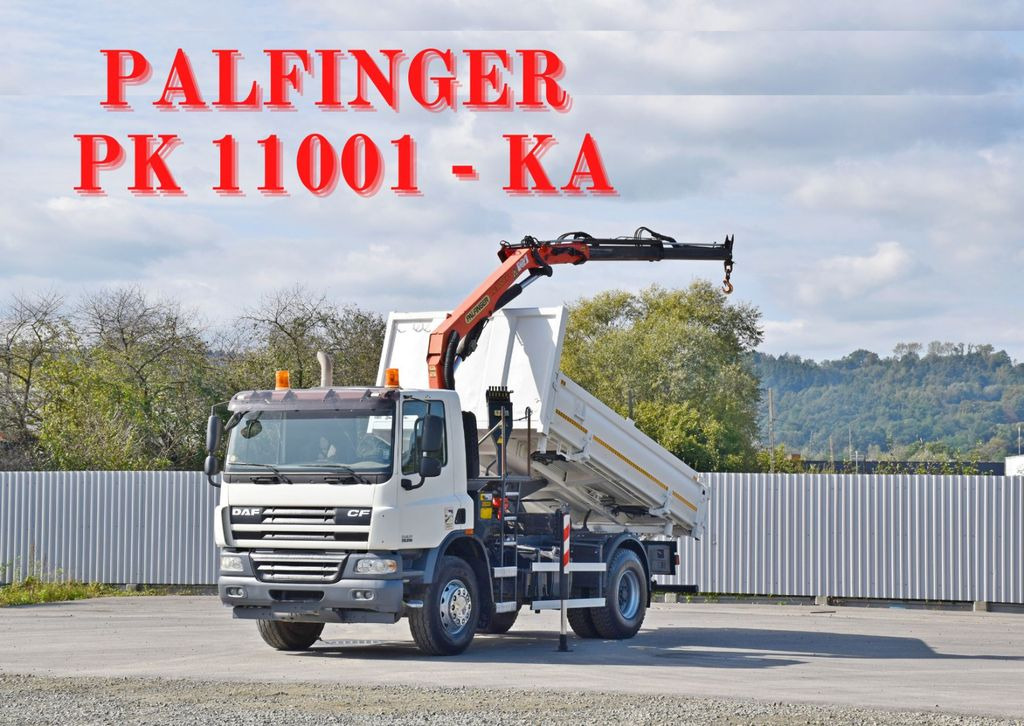 DAF CF 75.310 Kipper 4,30 m* KRAN * TOPZUSTAND DAF CF 75.310 Kipper 4,30 m* KRAN * TOPZUSTAND - Darus autó, Billenőplatós teherautó: 1 kép. DAF CF 75.310 Kipper 4,30 m* KRAN * TOPZUSTAND DAF CF 75.310 Kipper 4,30 m* KRAN * TOPZUSTAND - Darus autó, Billenőplatós teherautó: 1 kép.
