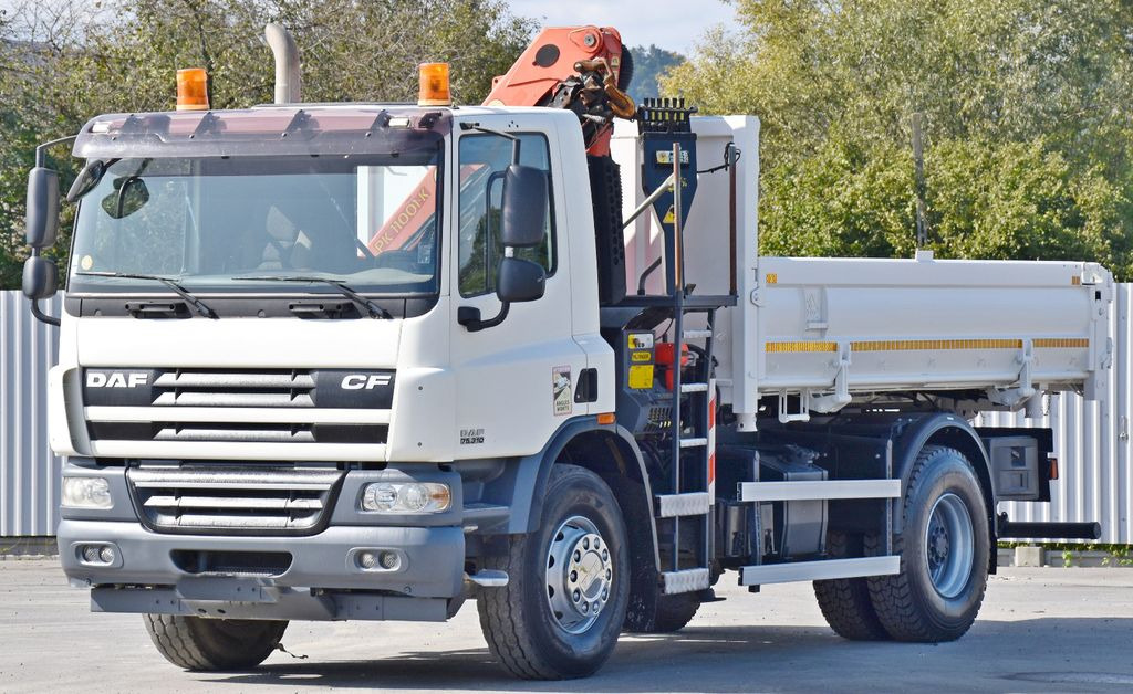 DAF CF 75.310 Kipper 4,30 m* KRAN * TOPZUSTAND DAF CF 75.310 Kipper 4,30 m* KRAN * TOPZUSTAND - Darus autó, Billenőplatós teherautó: 5 kép. DAF CF 75.310 Kipper 4,30 m* KRAN * TOPZUSTAND DAF CF 75.310 Kipper 4,30 m* KRAN * TOPZUSTAND - Darus autó, Billenőplatós teherautó: 5 kép.