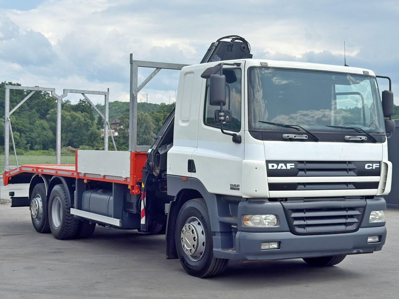 DAF CF 85.380*ABSCHLEPPWAGEN 7,20m+ HIAB 144 B-2 DUO - Vontató: 4 kép. DAF CF 85.380*ABSCHLEPPWAGEN 7,20m+ HIAB 144 B-2 DUO - Vontató: 4 kép.