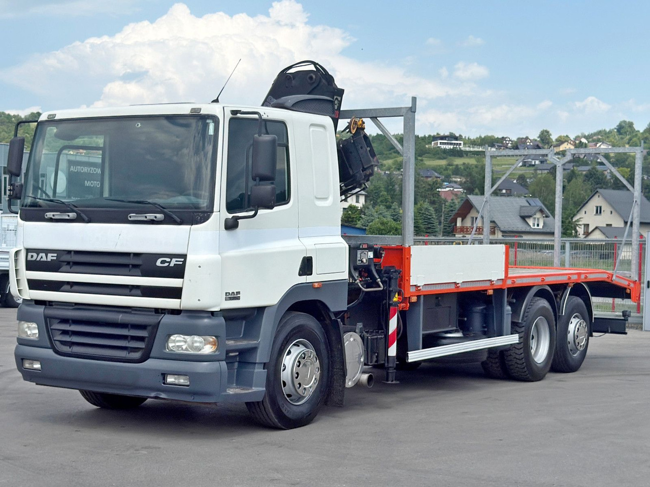 DAF CF 85.380*ABSCHLEPPWAGEN 7,20m+ HIAB 144 B-2 DUO - Vontató: 3 kép. DAF CF 85.380*ABSCHLEPPWAGEN 7,20m+ HIAB 144 B-2 DUO - Vontató: 3 kép.