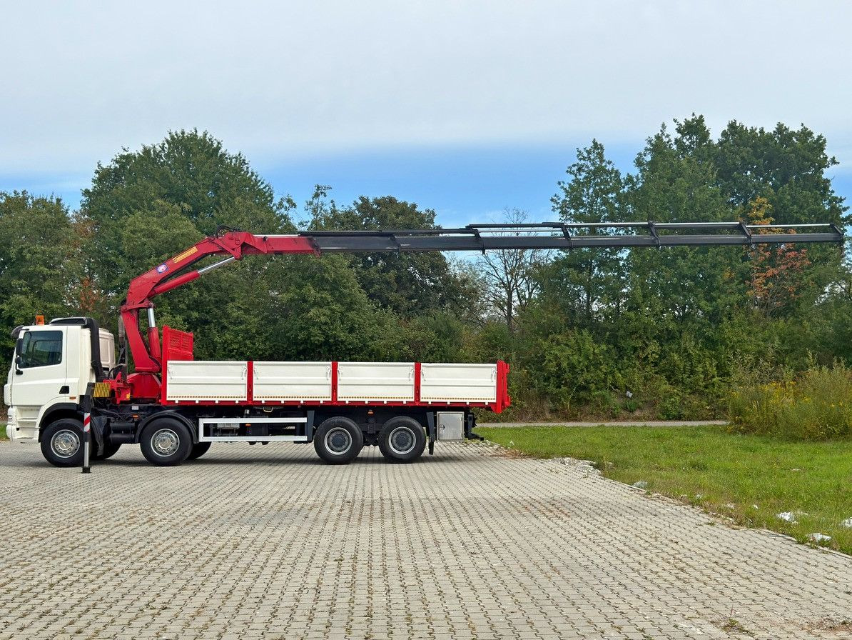 DAF CF 85.380 * HMF 2823 K6 (B3) + FUNK * 8x4 * TOP - Darus autó: 5 kép. DAF CF 85.380 * HMF 2823 K6 (B3) + FUNK * 8x4 * TOP - Darus autó: 5 kép.