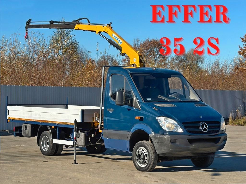 Mercedes-Benz Sprinter 516 CDI * EFFER 35 2S * TOP - Egyéb gépek: 1 kép. Mercedes-Benz Sprinter 516 CDI * EFFER 35 2S * TOP - Egyéb gépek: 1 kép.
