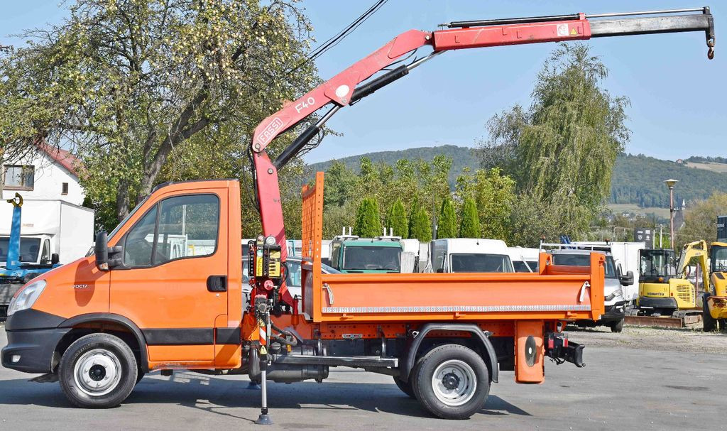 Iveco DAILY 70C17 * KIPPER 2,80m * FASSI F40A.0.21 - Billenőplatós kisteherautó: 5 kép. Iveco DAILY 70C17 * KIPPER 2,80m * FASSI F40A.0.21 - Billenőplatós kisteherautó: 5 kép.