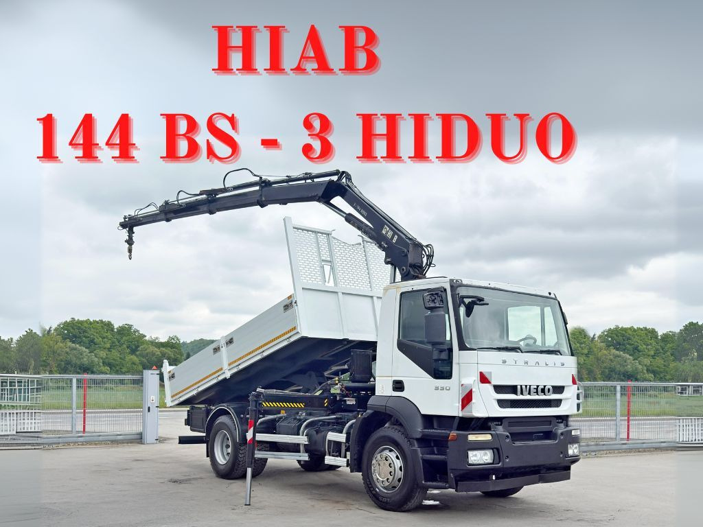 Iveco STRALIS 330 *HIAB 144 BS-3 HIDUO* TOPZUSTAND - Darus autó: 1 kép. Iveco STRALIS 330 *HIAB 144 BS-3 HIDUO* TOPZUSTAND - Darus autó: 1 kép.