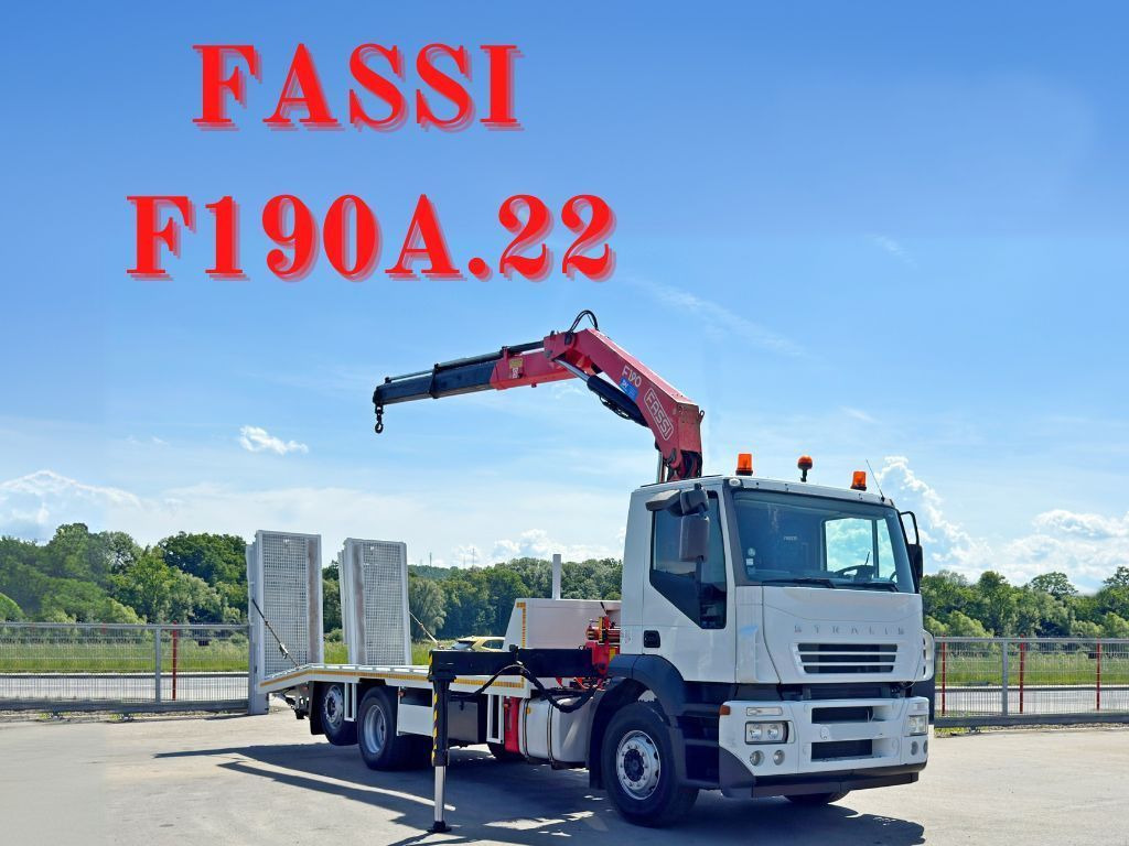 Iveco STRALIS 380 * FASSI F190A.22 + FUNK * TOP - Vontató: 1 kép. Iveco STRALIS 380 * FASSI F190A.22 + FUNK * TOP - Vontató: 1 kép.