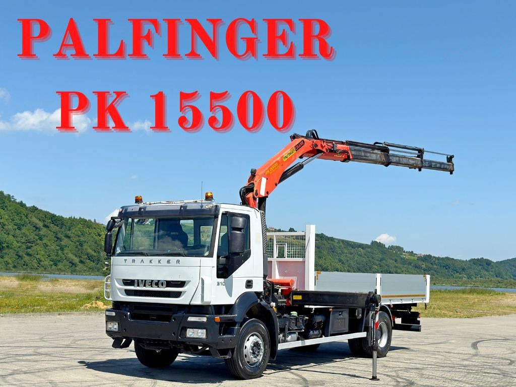 Iveco TRAKKER 310* PRITSCHE 6,00 m * PK 15500 * TOP - Darus autó: 1 kép. Iveco TRAKKER 310* PRITSCHE 6,00 m * PK 15500 * TOP - Darus autó: 1 kép.