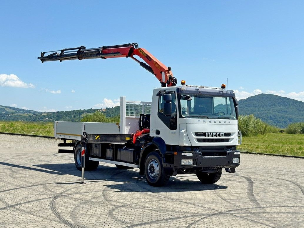 Iveco TRAKKER 310* PRITSCHE 6,00 m * PK 15500 * TOP - Darus autó: 2 kép. Iveco TRAKKER 310* PRITSCHE 6,00 m * PK 15500 * TOP - Darus autó: 2 kép.
