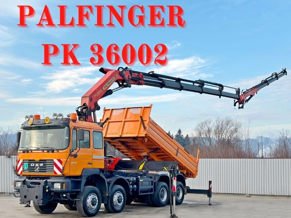 MAN 35.414 * PALFINGER PK 36002 +FUNK / 8x6 - Darus autó: 1 kép. MAN 35.414 * PALFINGER PK 36002 +FUNK / 8x6 - Darus autó: 1 kép.