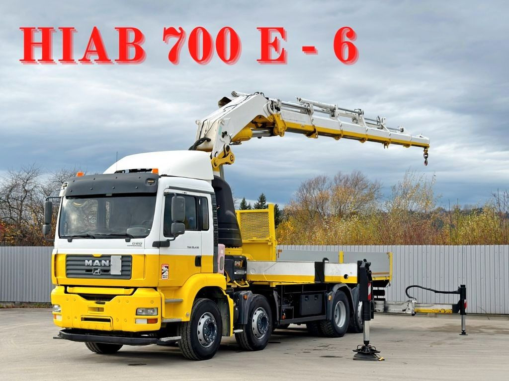 MAN TGA 35.430 * HIAB 700 E - 6 + FUNK* TOPZUSTAND - Darus autó: 1 kép. MAN TGA 35.430 * HIAB 700 E - 6 + FUNK* TOPZUSTAND - Darus autó: 1 kép.