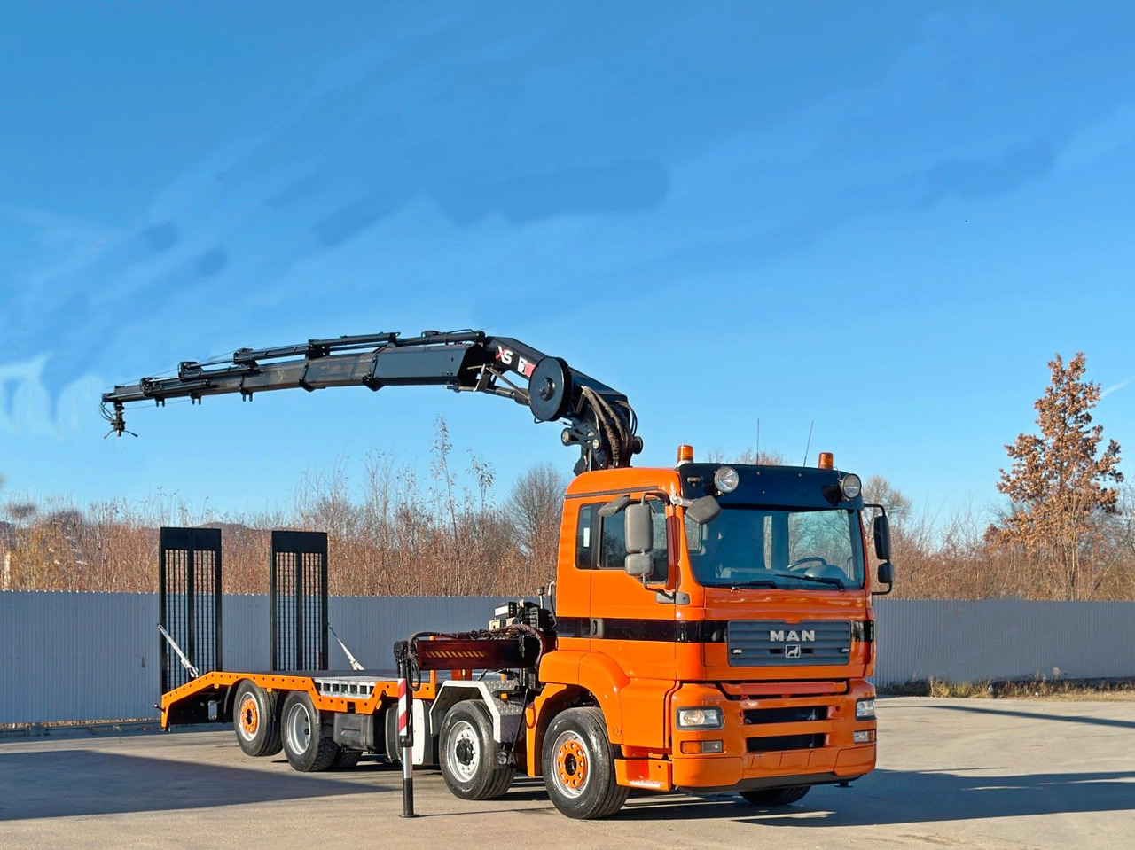 MAN TGA 35.480 / HIAB 244 EP - 5 HIPRO - Darus autó: 2 kép. MAN TGA 35.480 / HIAB 244 EP - 5 HIPRO - Darus autó: 2 kép.