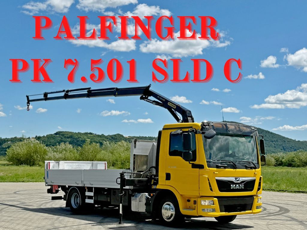 MAN TGL 12.220* PK 7.501 SLD C + FUNK + LIFT*TO - Darus autó: 1 kép. MAN TGL 12.220* PK 7.501 SLD C + FUNK + LIFT*TO - Darus autó: 1 kép.