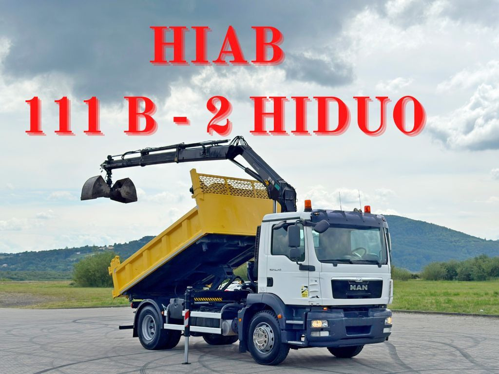 MAN TGM 18.340* KIPPER 4,05m*HIAB 111 B-2 HIDUO/FUNK - Darus autó: 1 kép. MAN TGM 18.340* KIPPER 4,05m*HIAB 111 B-2 HIDUO/FUNK - Darus autó: 1 kép.