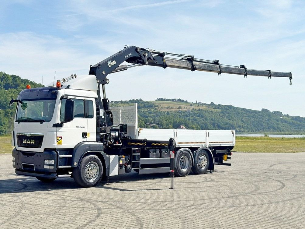 MAN TGS 26.400 * HIAB 322 EP-5 HIDUO + FUNK* TOP - Darus autó: 2 kép. MAN TGS 26.400 * HIAB 322 EP-5 HIDUO + FUNK* TOP - Darus autó: 2 kép.