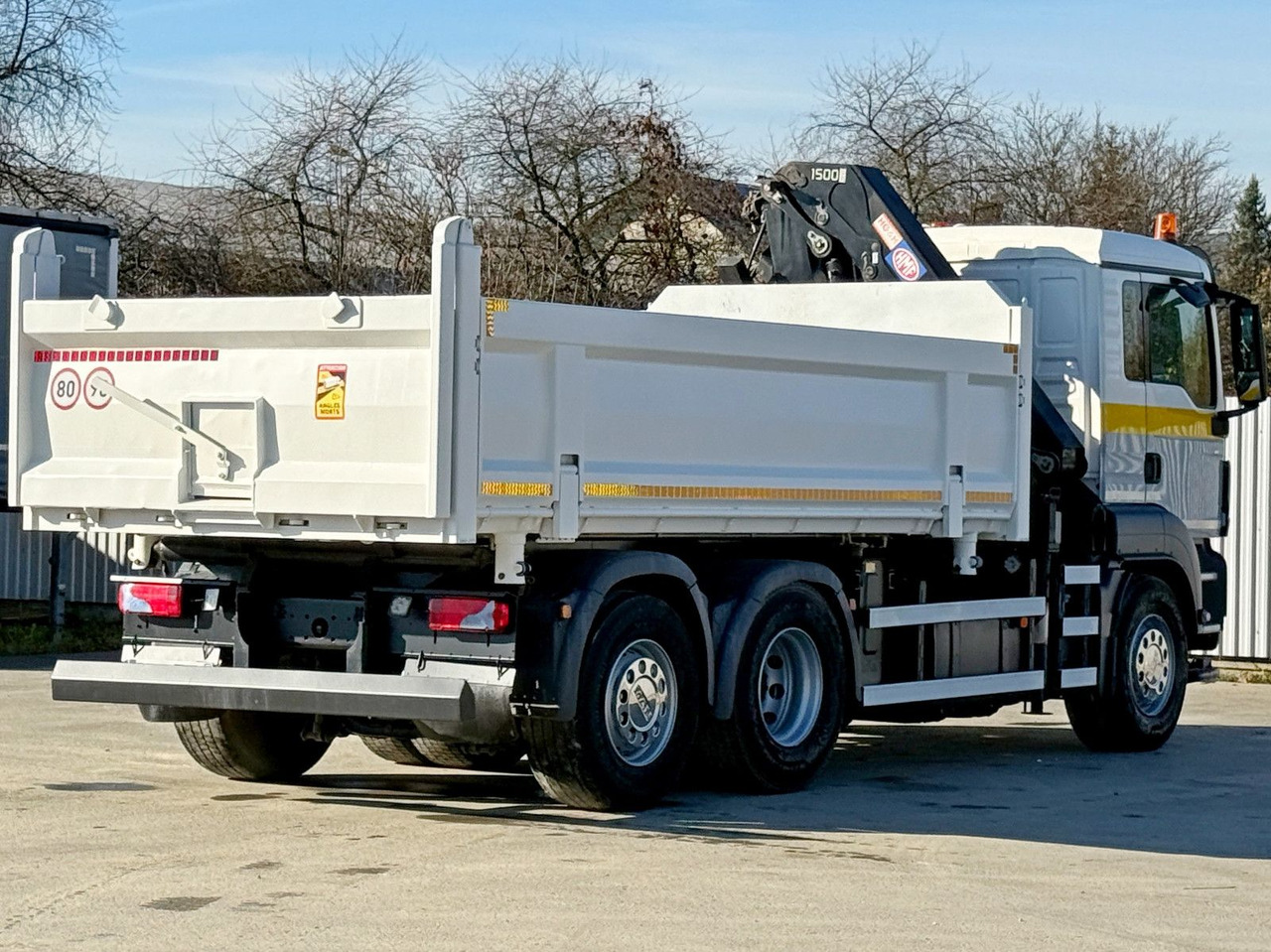 Darus autó MAN TGS 28.320 * HMF 1500 - K2 * TOPZUSTAND: 8 kép. Darus autó MAN TGS 28.320 * HMF 1500 - K2 * TOPZUSTAND: 8 kép.