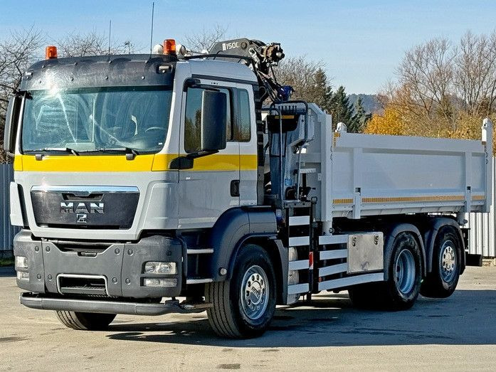 MAN TGS 28.320 * HMF 1500 - K2 * TOPZUSTAND - Darus autó: 4 kép. MAN TGS 28.320 * HMF 1500 - K2 * TOPZUSTAND - Darus autó: 4 kép.