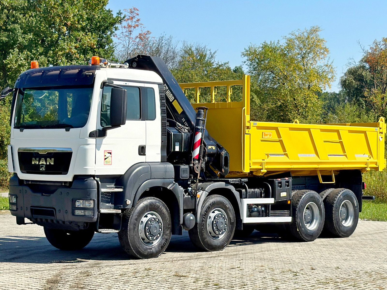 MAN TGS 32.510 * HIAB 288 EP - 5HIDUO/ FUNK * 8x8 - Darus autó: 5 kép. MAN TGS 32.510 * HIAB 288 EP - 5HIDUO/ FUNK * 8x8 - Darus autó: 5 kép.