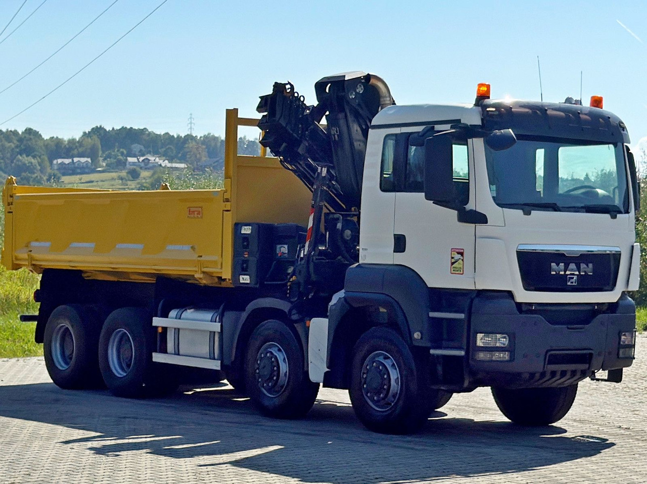 MAN TGS 32.510 * HIAB 288 EP - 5HIDUO/ FUNK * 8x8 - Darus autó: 4 kép. MAN TGS 32.510 * HIAB 288 EP - 5HIDUO/ FUNK * 8x8 - Darus autó: 4 kép.