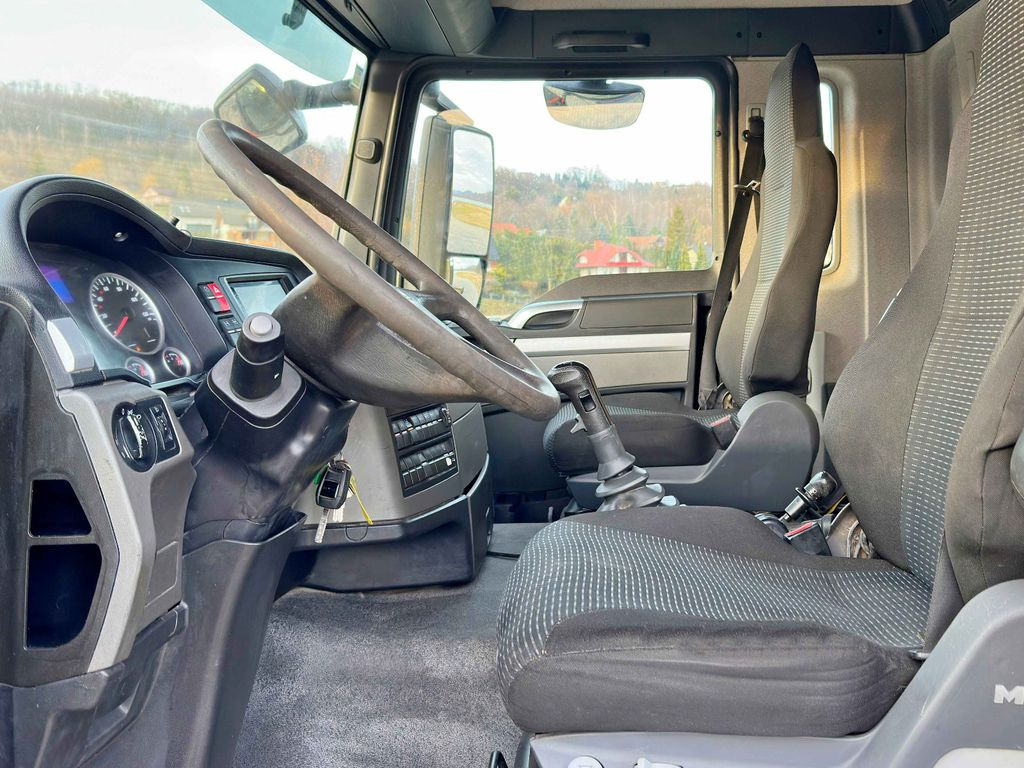 Billenőplatós teherautó, Darus autó MAN TGS 33.480 * HIAB 288 EP - 4 HIDUO/ FUNK * 6x4: 10 kép.