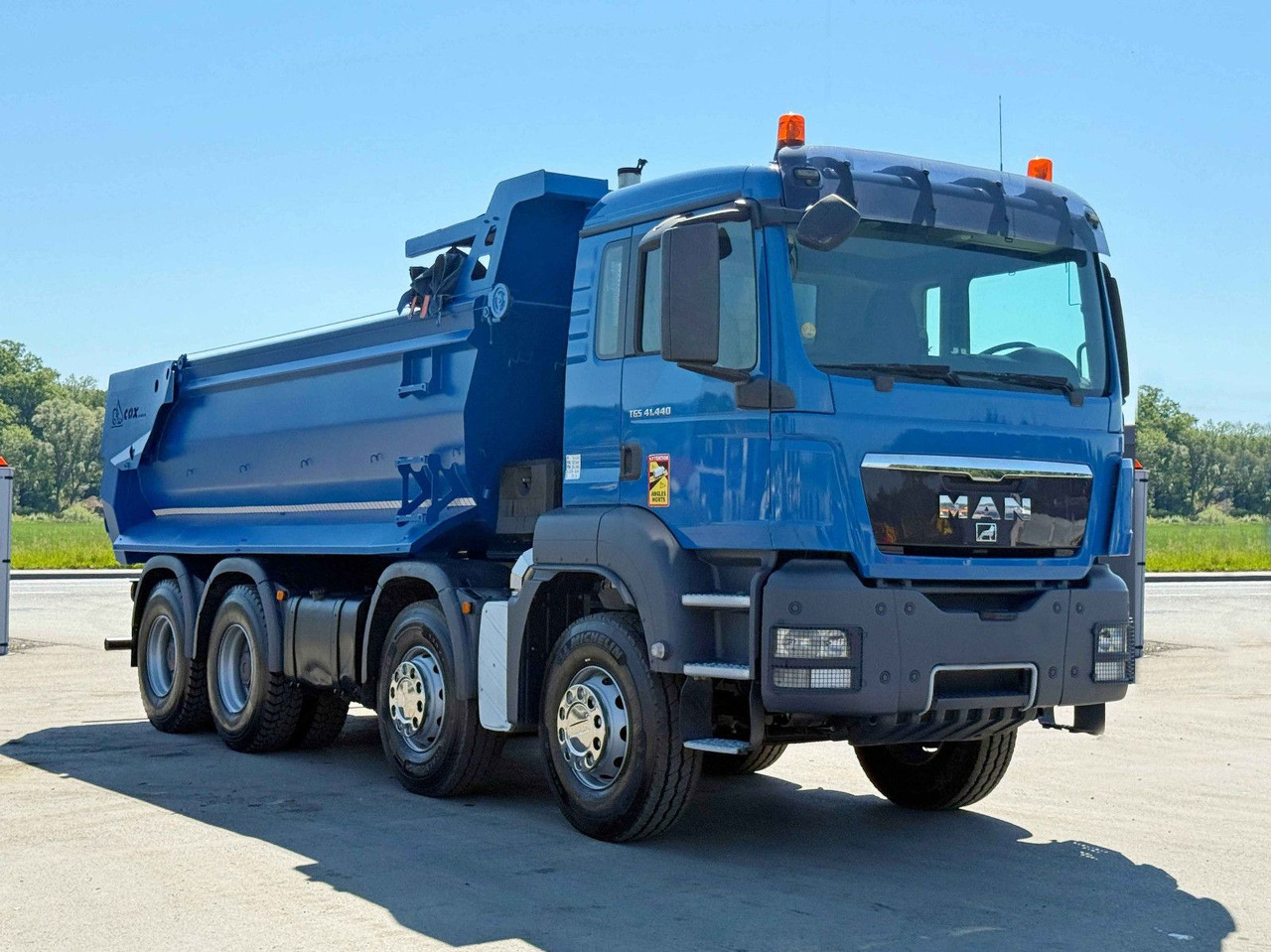 MAN TGS 41.440 * KIPPER * 8x4 * TOPZUSTAND - Billenőplatós teherautó, Darus autó: 1 kép. MAN TGS 41.440 * KIPPER * 8x4 * TOPZUSTAND - Billenőplatós teherautó, Darus autó: 1 kép.
