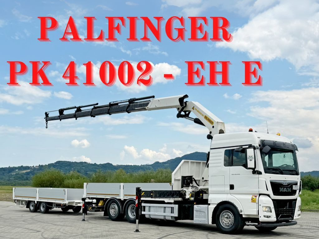 MAN TGX 26.440 * PK 41002-EH E + FUNK + Anhänger*TOP - Darus autó: 1 kép. MAN TGX 26.440 * PK 41002-EH E + FUNK + Anhänger*TOP - Darus autó: 1 kép.