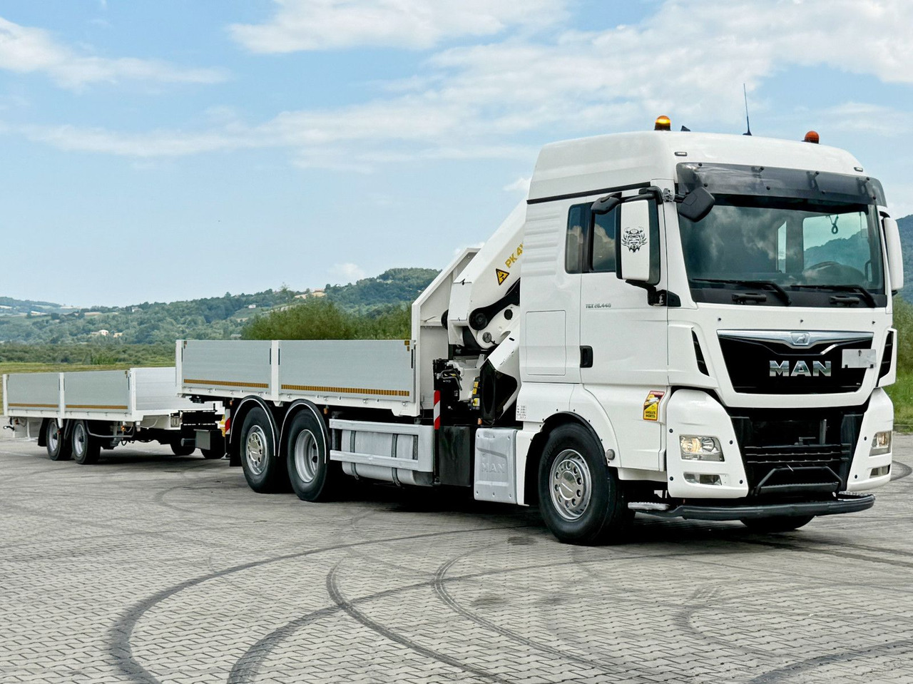 MAN TGX 26.440 * PK 41002-EH E + FUNK + Anhänger*TOP - Darus autó: 3 kép. MAN TGX 26.440 * PK 41002-EH E + FUNK + Anhänger*TOP - Darus autó: 3 kép.