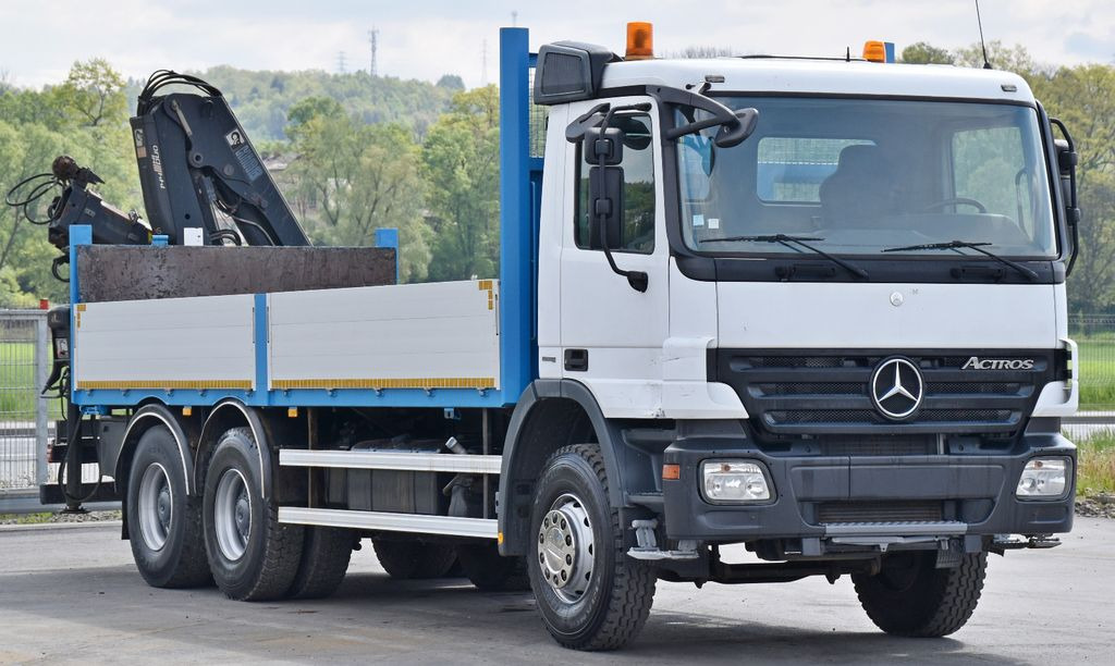 Mercedes-Benz ACTROS 2632 * HIAB 144BS-2HIDUO+FUNK / 6x4 - Darus autó: 3 kép. Mercedes-Benz ACTROS 2632 * HIAB 144BS-2HIDUO+FUNK / 6x4 - Darus autó: 3 kép.