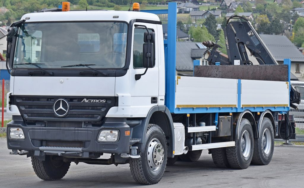 Mercedes-Benz ACTROS 2632 * HIAB 144BS-2HIDUO+FUNK / 6x4 - Darus autó: 4 kép. Mercedes-Benz ACTROS 2632 * HIAB 144BS-2HIDUO+FUNK / 6x4 - Darus autó: 4 kép.