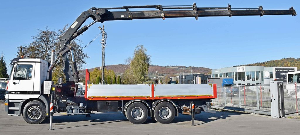 Mercedes-Benz ACTROS 2635 Pritsche 6,40m + HIAB 400 E-5 + FUNK Mercedes-Benz ACTROS 2635 Pritsche 6,40m + HIAB 400 E-5 + FUNK - Darus autó: 5 kép. Mercedes-Benz ACTROS 2635 Pritsche 6,40m + HIAB 400 E-5 + FUNK Mercedes-Benz ACTROS 2635 Pritsche 6,40m + HIAB 400 E-5 + FUNK - Darus autó: 5 kép.
