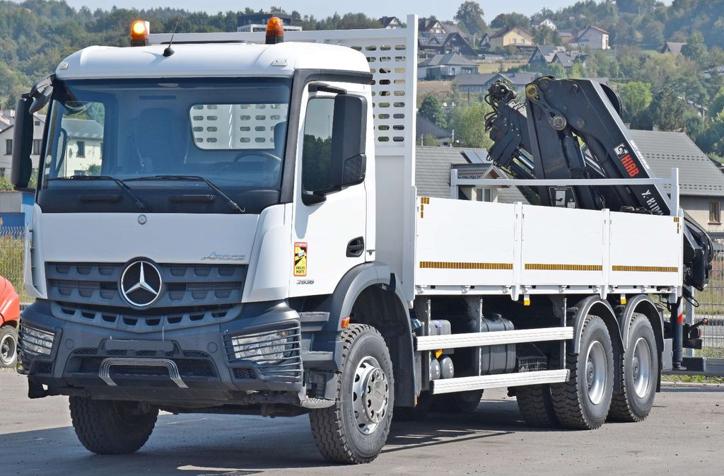 Mercedes-Benz ACTROS 2636 *HIAB X-HIDUO 188 ES-4/FUNK + * 6x4 - Darus autó, Platós teherautó: 3 kép. Mercedes-Benz ACTROS 2636 *HIAB X-HIDUO 188 ES-4/FUNK + * 6x4 - Darus autó, Platós teherautó: 3 kép.